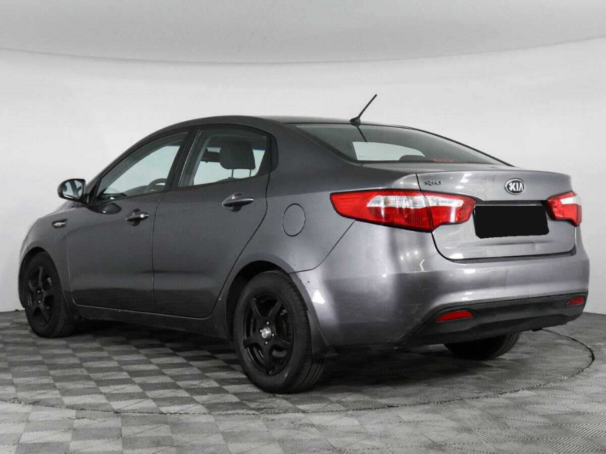 Kia Rio 4-speed, 2013 Фото №7