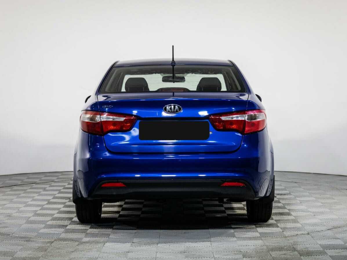 Kia Rio, 2013 Фото №5