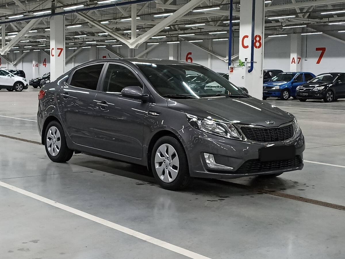Kia Rio 5-speed, 2013 Фото №3