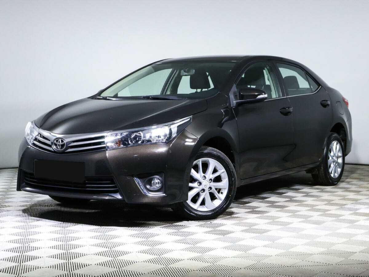 Toyota Corolla, 2016 Фото №1