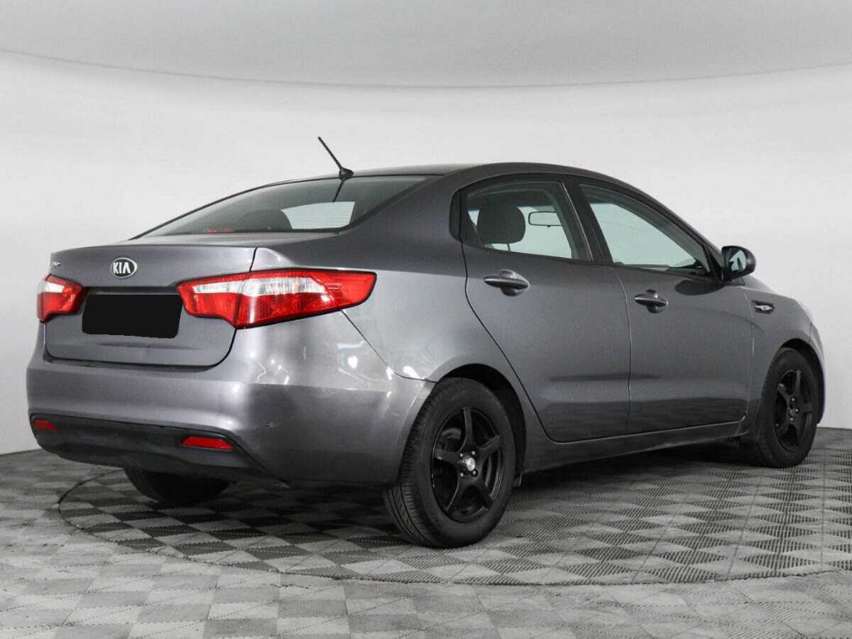 Kia Rio 4-speed, 2013 Фото №5