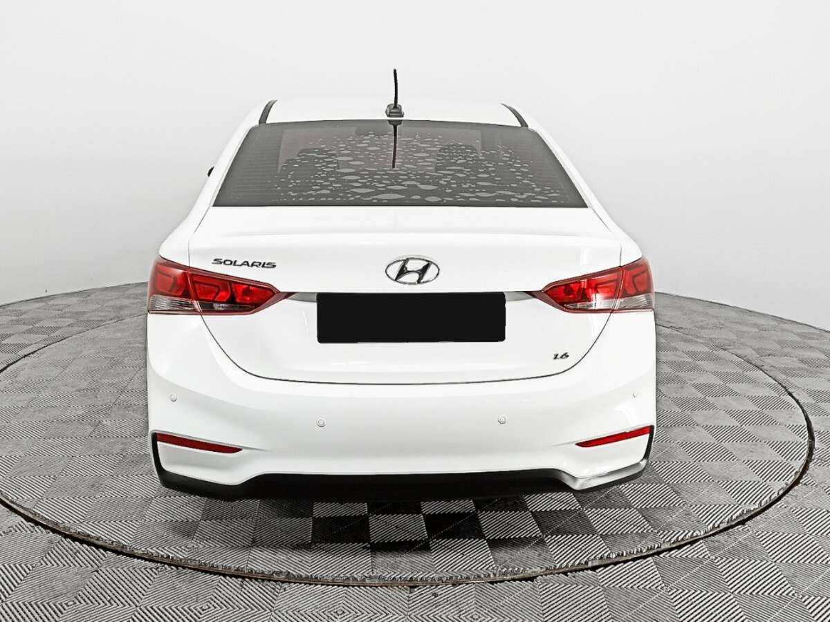 Hyundai Solaris, 2017 Фото №6