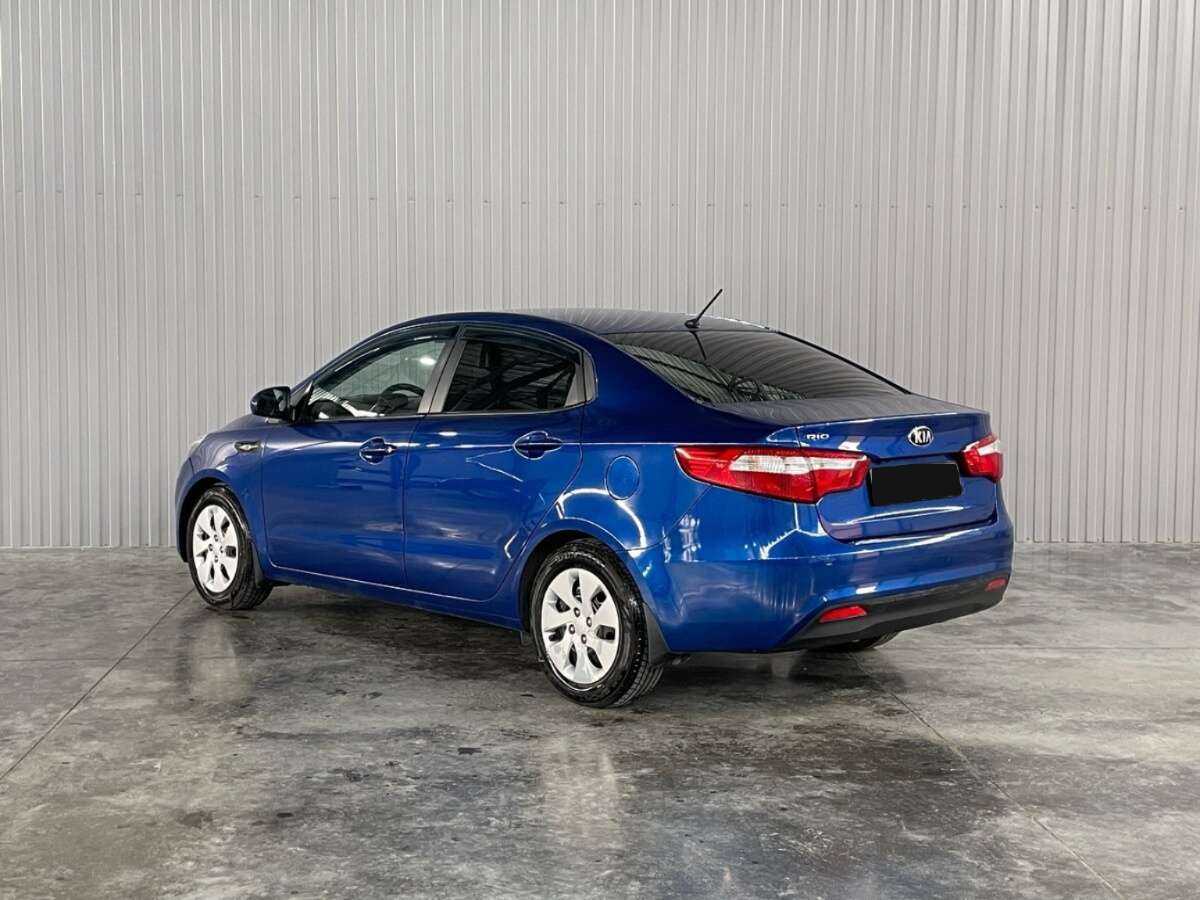 Kia Rio 5-speed, 2013 Фото №7