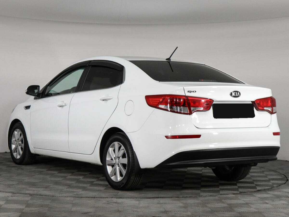 Kia Rio, 2016 Фото №7