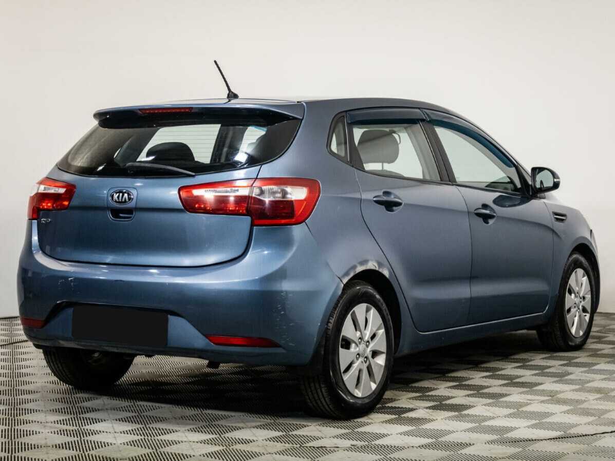 Kia Rio 4-speed, 2013 Фото №4