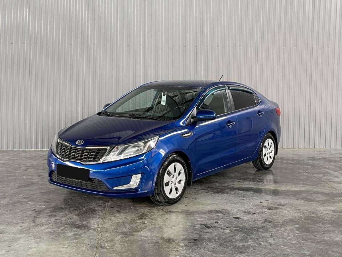 Kia Rio 5-speed, 2013 Фото №1