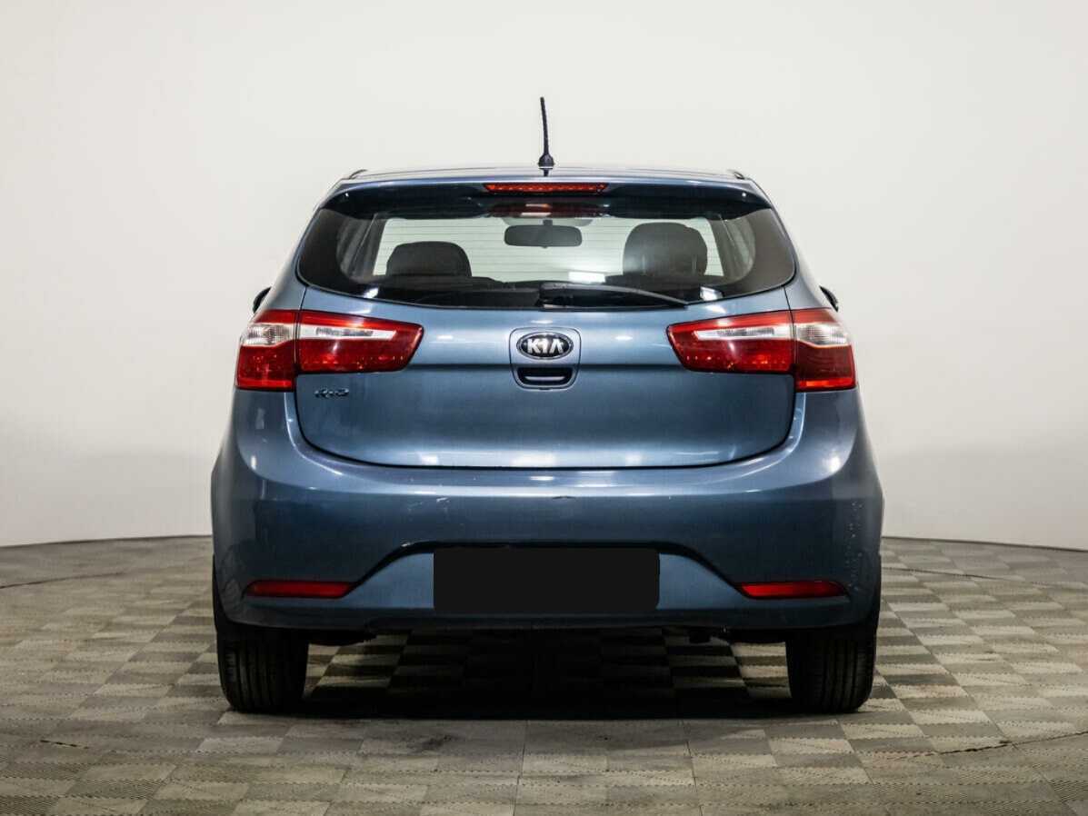 Kia Rio 4-speed, 2013 Фото №5