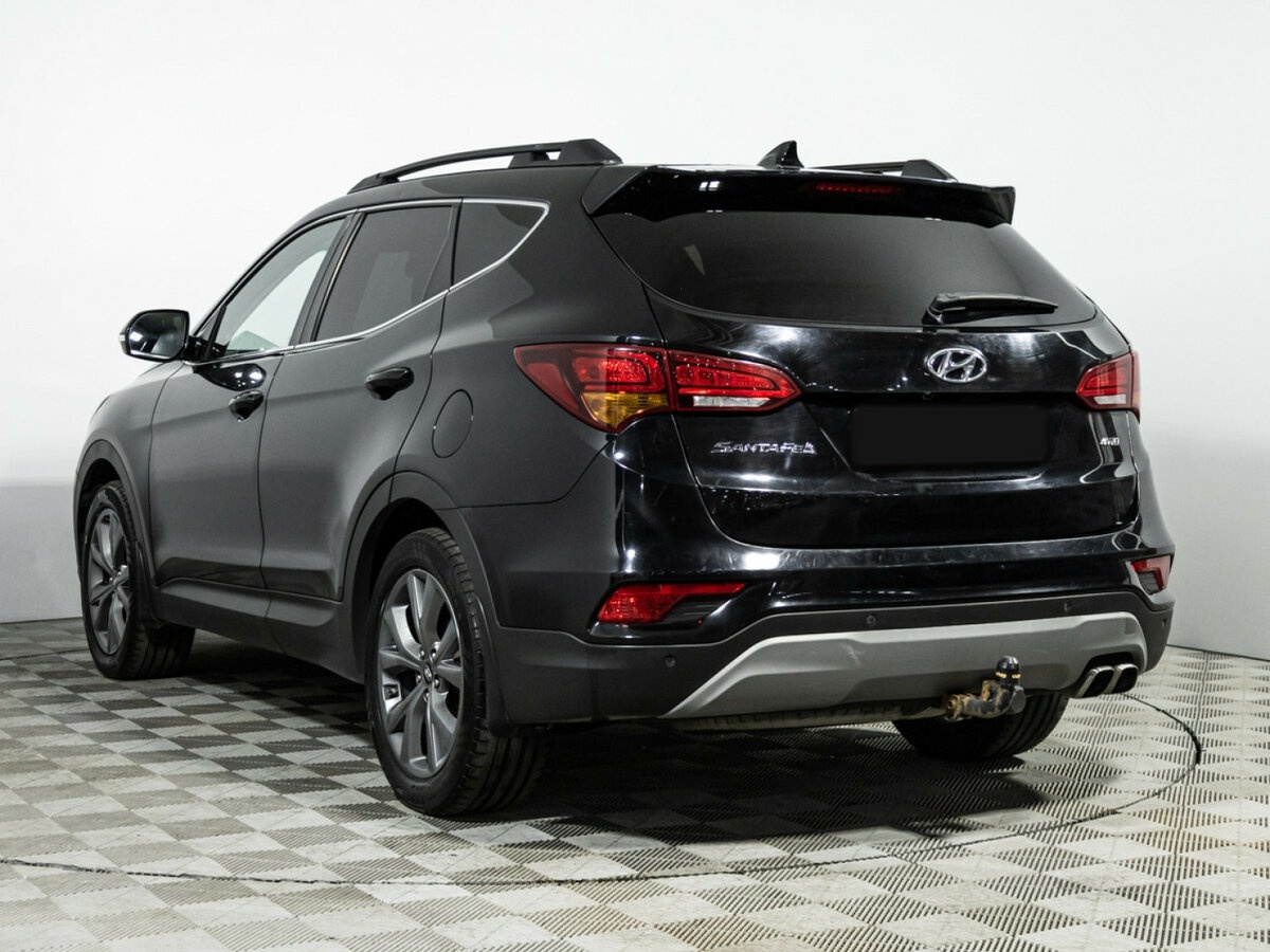 Hyundai Santa Fe III Рестайлинг, 2017 Фото №6