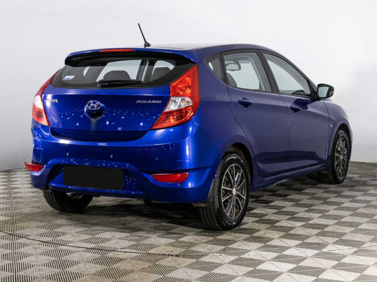 Hyundai Solaris, 2013 Фото №5