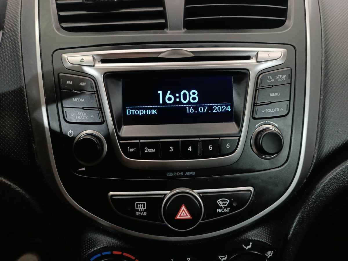 Hyundai Solaris, 2016 Фото №14