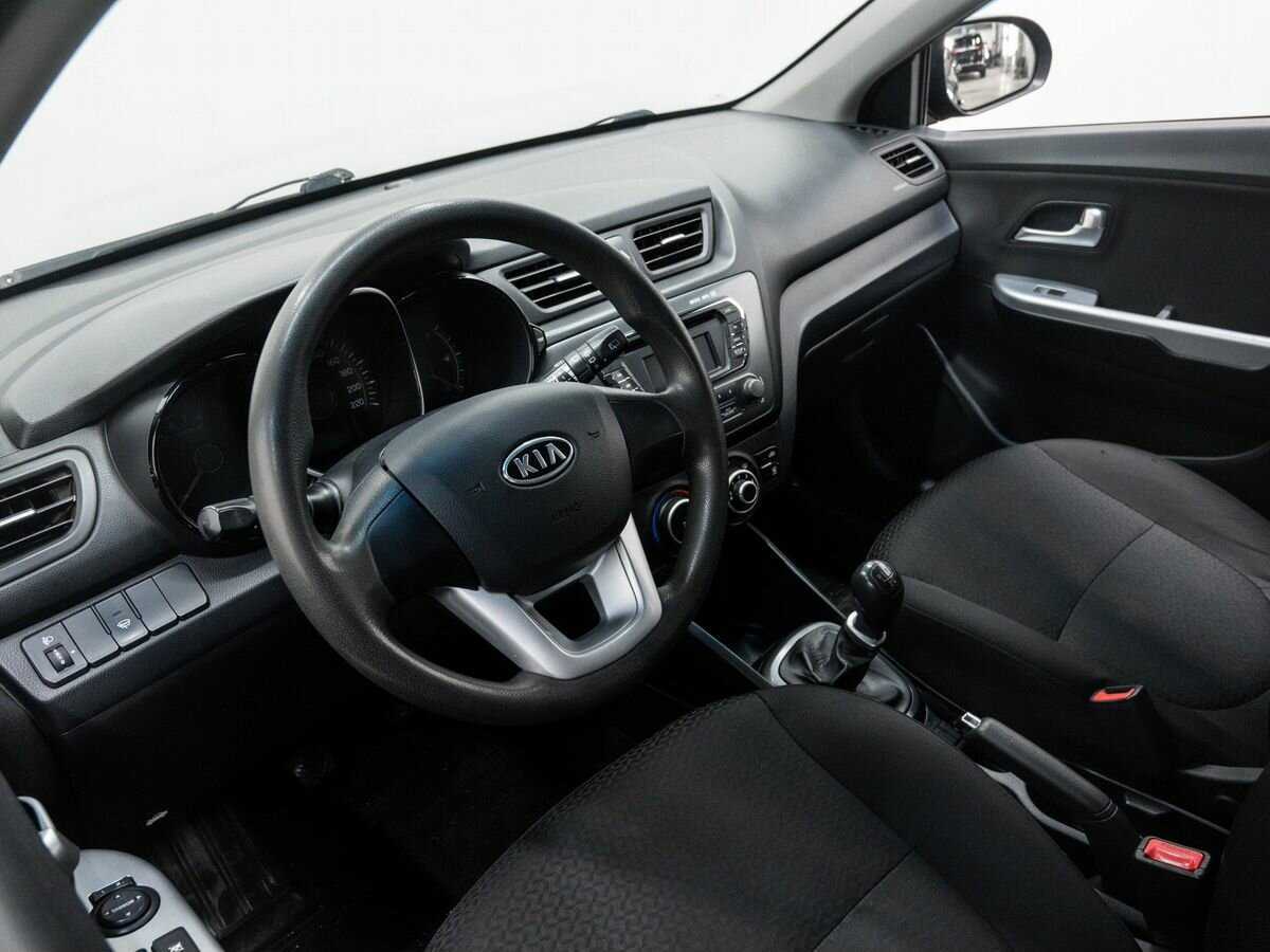 Kia Rio 5-speed, 2012 Фото №10