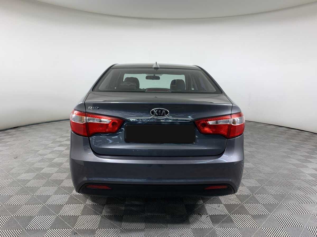 Kia Rio, 2012 Фото №6