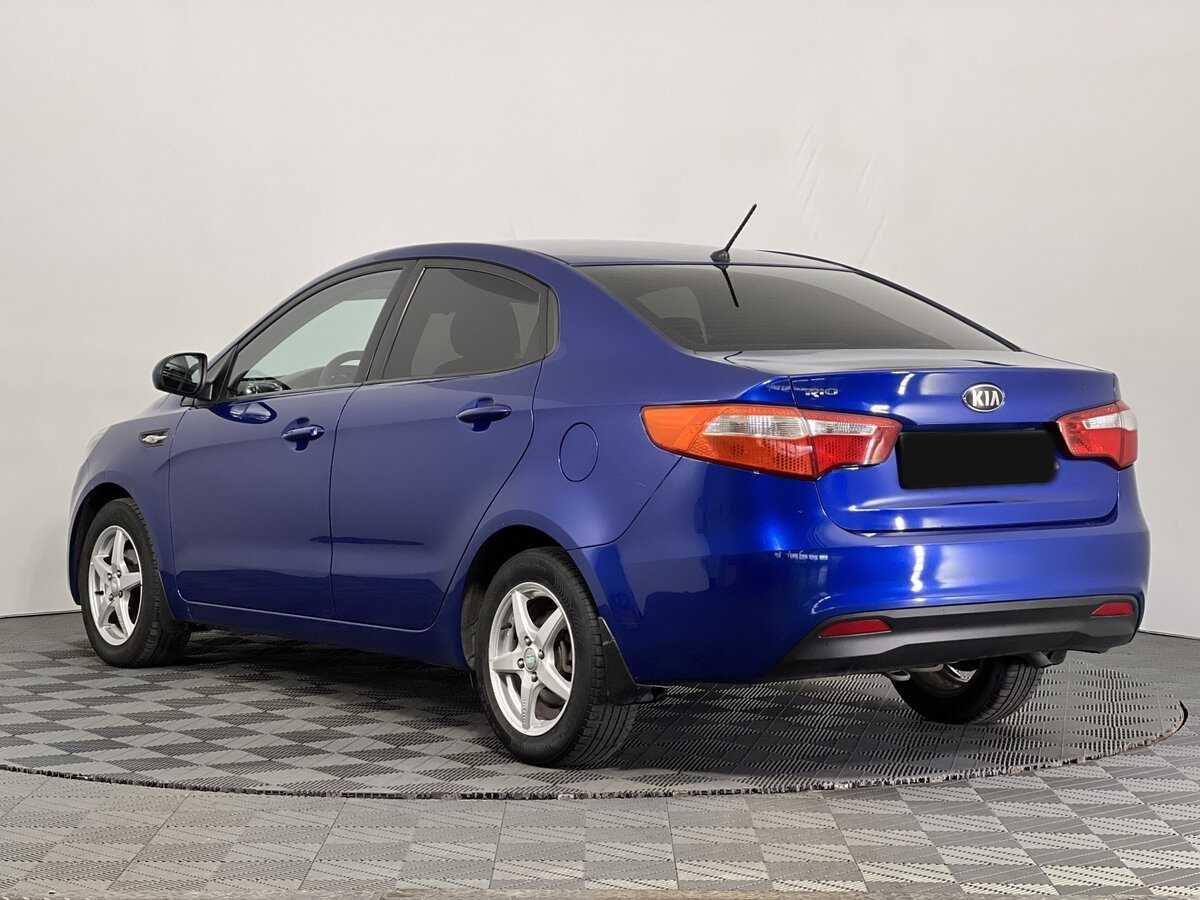 Kia Rio, 2013 Фото №6