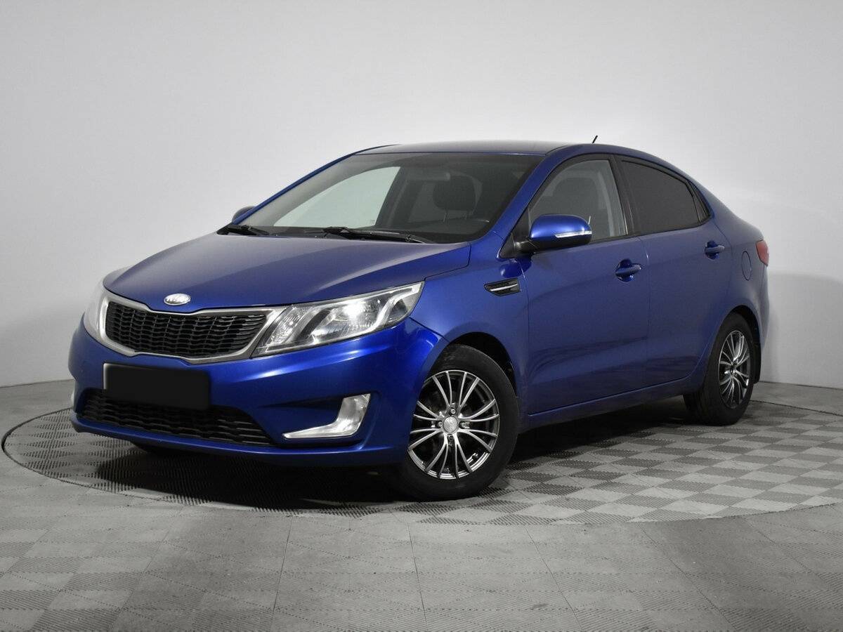 Kia Rio 5-speed, 2013 - 298 216 км. | Фото №1